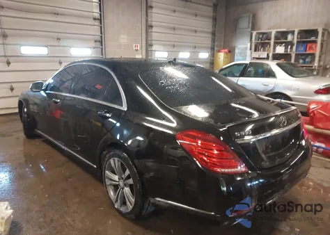 2014 Mercedes-Benz S 550 4Matic z USA, uszkodzony, nr VIN WDDUG8FB3EA060902